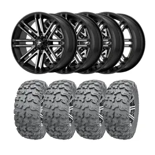 Hjulpakke 92 - Can-Am 4x4 Wanda P3036 E4, M40 Rouge - Svart/Titan