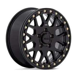 KMC KS235 - 15X6 5/114.3 +38 ATV/UTV - Matt Sort, Beadlock