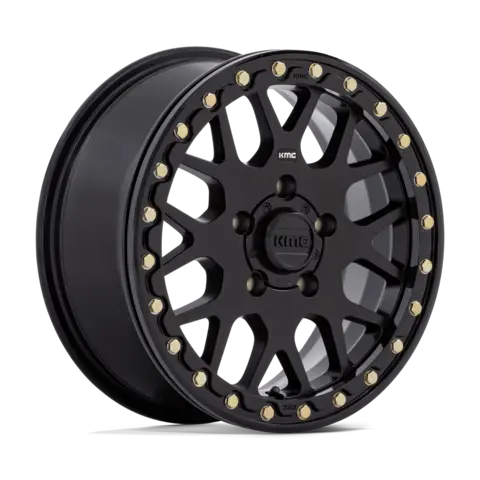 KMC KS235 - 15X6 5/114.3 +38 ATV/UTV - Matt Sort, Beadlock
