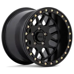 KMC KS235 - 15X6 4/137, +38 ATV/UTV - Matt Sort, Beadlock