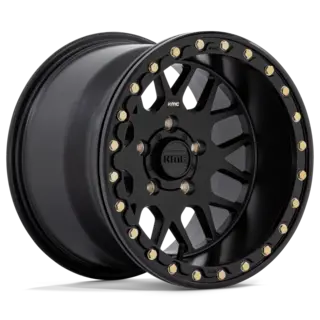 KMC KS235 - 15X6 4/137, +38 ATV/UTV - Matt Sort, Beadlock