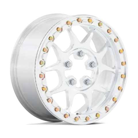 KMC KS437 - 15X6 5/114,3 +50 ATV/UTV Felg - Rå Aluminium, Beadlock