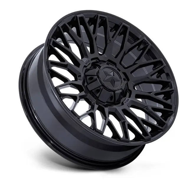 MSA M50 Clubber 14x7 - 4/137/156, +10mm ATV/UTV Felg - Sort Blank 