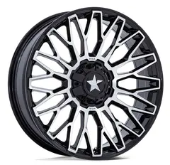 MSA M50 Clubber 14x7 - 4/137/156, +10mm ATV/UTV Felg - Sort Blank, Maskinert