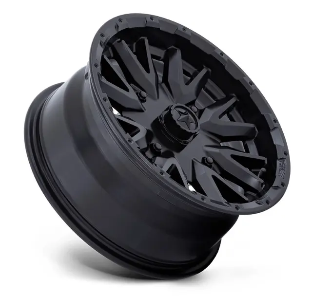 MSA M49 Creed 14x7 - 4/137, +10mm ATV/UTV Felg - Sort Matt 