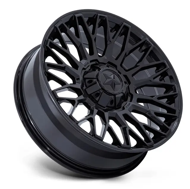 MSA M50 Clubber 15x7 - 4/137, +10mm ATV/UTV Felg - Sort Blank, Maskinert 