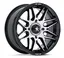MSA M52 Radar UTV 15x7,5/4.5(5x114.3)+10 Sort Blank/Maskinert, 5-bolt