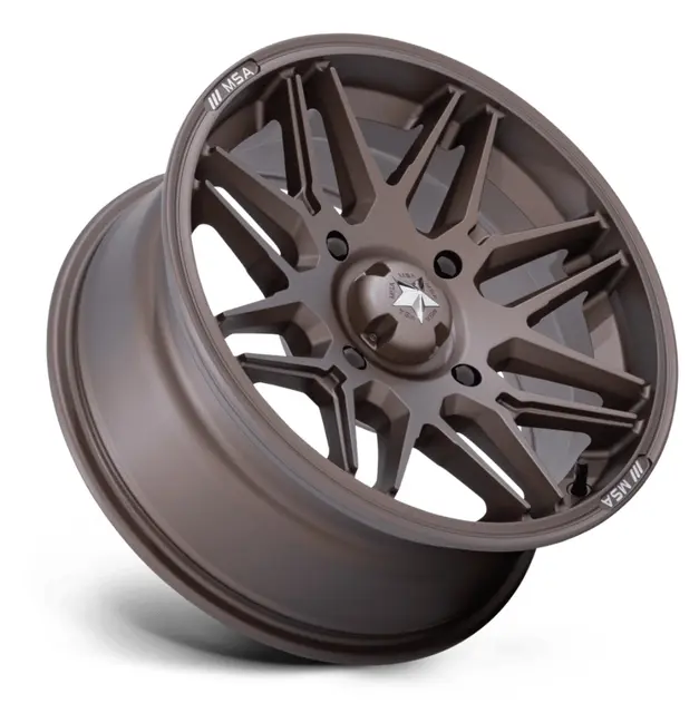 MSA M52 Radar UTV 14x7- 4x110,86.00, +10 ATV/UTV Felg - Bronse Matt 