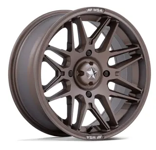 MSA M52 Radar UTV 4x110, 86.00,+10, BM ATV/UTV Felg - Bronse Matt