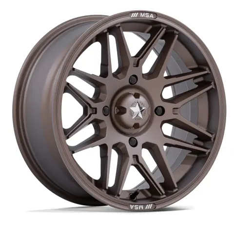 MSA M52 Radar UTV 4x110, 86.00,+10, BM ATV/UTV Felg - Bronse Matt
