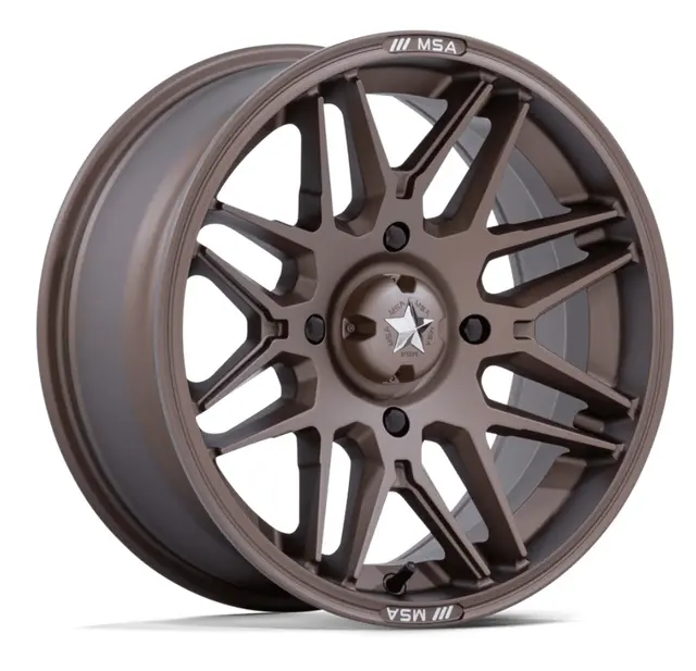MSA M52 Radar UTV 14x7- 4x110,86.00, +10 ATV/UTV Felg - Bronse Matt 