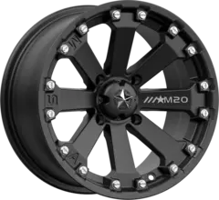 MSA M20 Kore 14x7 - 4/137, +0mm ATV/UTV Felg - Matt Sort