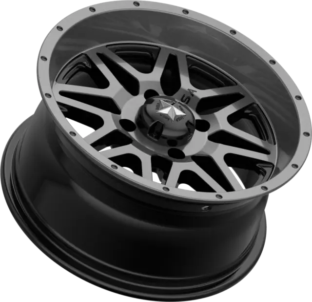 MSA M26 Vibe 14x7 - 4/156, +0mm ATV/UTV Felg - Mørk Grå 