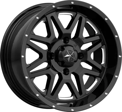 MSA M26 Vibe - Can-Am, 4/137 ATV/UTV Felg - BS/Maskinert, 14/16", +0