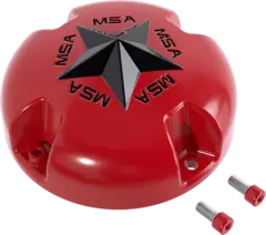 MSA Senterkopper - Bolt-On Wheel Cap Star R&#248;d