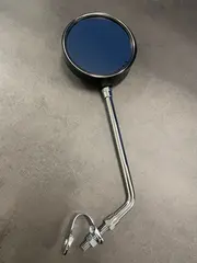 Speil Universal M10 m/klemme Sort plast/Chrome