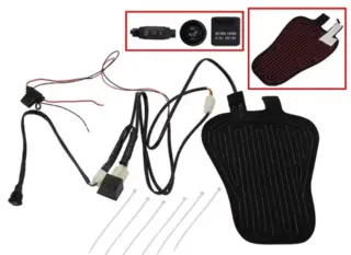 Varmeelement for sete Komplett monteringssett