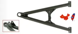 A-Arm Polaris Axys Snøscooter - Nedre Høyre, Sort Nedre Høyre - Sort