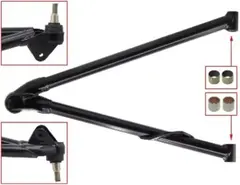 A-Arm - Arctic Cat, Nedre Venstre - Sort