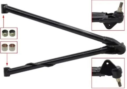 A-Arm - Arctic Cat - Riot m.m 40'' Nedre Høyre - Sort