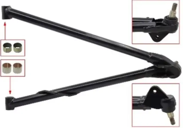 A-Arm - Arctic Cat, Nedre Høyre- Sort 