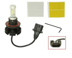 Lysp&#230;re 12v/24w LED H13