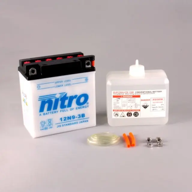 Nitro 12N9-3B - 12V ATV/MC/Snøscooter Batteri