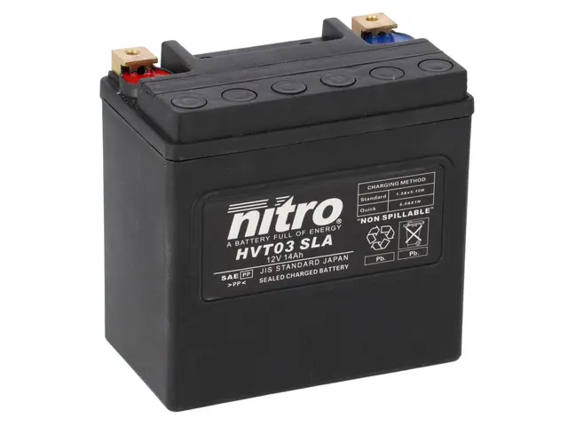 Nitro HVT 03 - 12V ATV/MC/Snøscooter Batteri