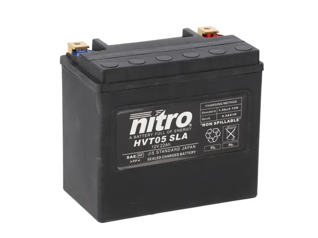 Nitro HVT 05 - 12V ATV/MC/Snøscooter Batteri