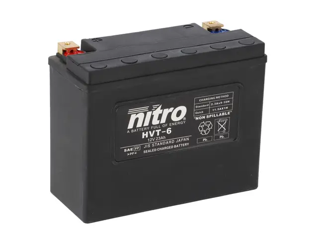 Nitro HVT 06 - 12V ATV/MC/Snøscooter Batteri