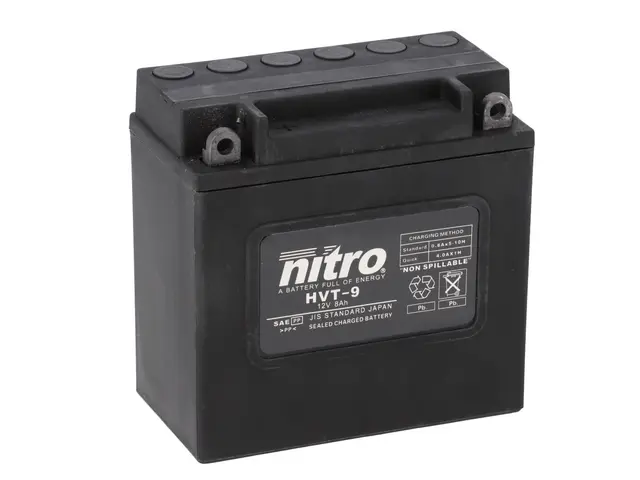 Nitro HVT 09 - 12V ATV/MC/Snøscooter Batteri