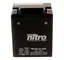Nitro YB14L-A2 - 12V ATV/MC/Sn&#248;scooter Batteri 12V, 14Ah, 134x89x166, Forsegl. AGM GEL