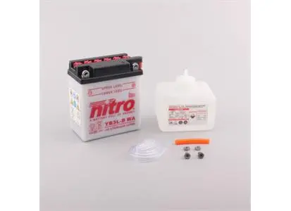 Nitro YB3L-B - 12V ATV/MC/Snøscooter Batteri