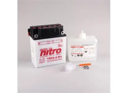 Nitro YB9A-A - 12V ATV/MC/Snøscooter Batteri