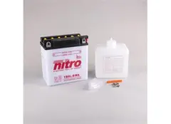 Nitro YB9L-B - 12V ATV/MC/Sn&#248;scooter Batteri 12V, 9Ah, 135x75x139, Syrepakke