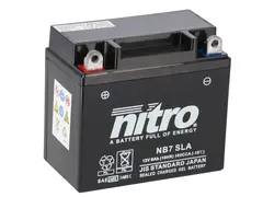 NITRO NB7 SLA GEL AGM closed