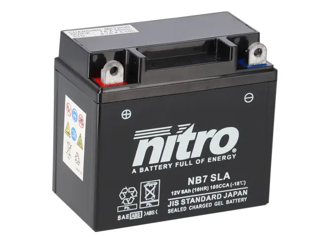 NITRO NB7 SLA GEL AGM closed 