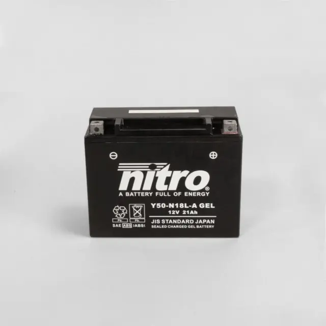 Nitro Y50-N18L-A - 12V ATV/MC/Snøscooter Batteri