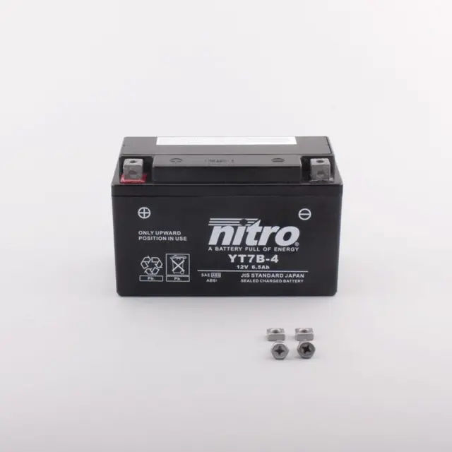 Nitro YT7B-4 - 12V ATV/MC/Snøscooter Batteri
