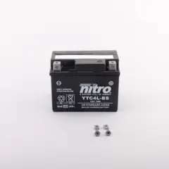 Nitro YTC4L-BS - 12V ATV/MC/Sn&#248;scooter Batteri 12V, 4Ah, 114x71x86, AGM GEL