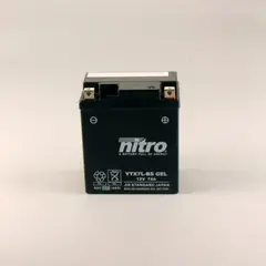 Nitro YTX7L-BS - 12V ATV/MC/Sn&#248;scooter Batteri 12V, 6Ah, 114x71x131, Forseglet AGM GEL