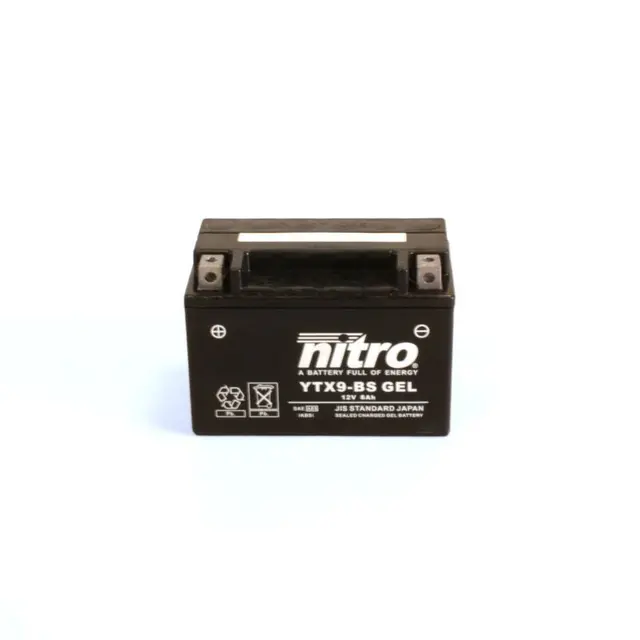 Nitro YTX9-BS - 12V ATV/MC/Snøscooter Batteri