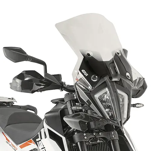 Givi 7710DT KTM 390/790/890 Adventure Vindskjerm - Klar