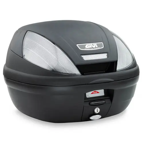 Givi Monolock E370N Toppboks 39 Liter - Sort/Sølv