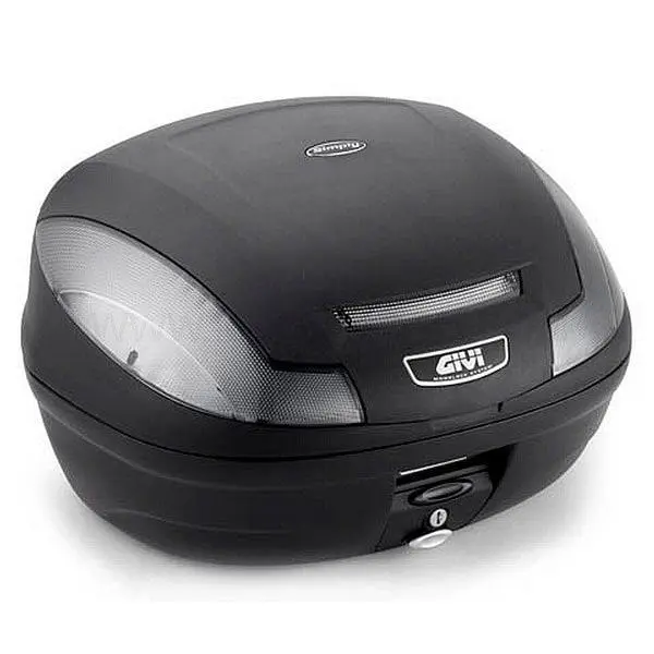 Givi E470N Monolock Toppboks 47L Sort/Sølv