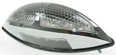 LED Foxtail Chrome Baklykt 160 x 45x50mm