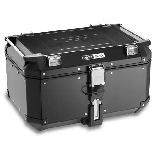 NY Trekker Outback Black Line 58 liter Aluminium toppboks. 