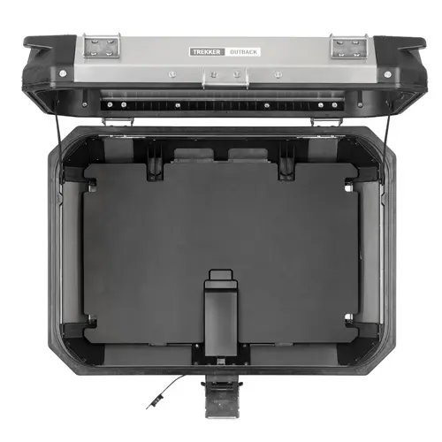 NY Trekker Outback Black Line 58 liter Aluminium toppboks. 