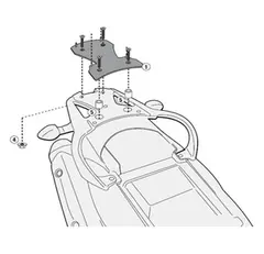 Givi bagasjebrett Monolock Suzuki DL650 V-Strom