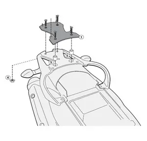 Givi bagasjebrett Monolock Suzuki DL650 V-Strom 